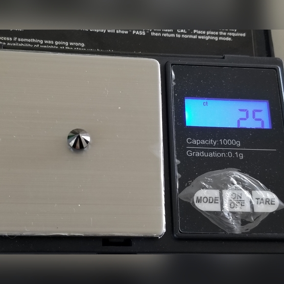 20 Year Old! Loose Natural black diamond 2.50 carats - Picture 4 of 17